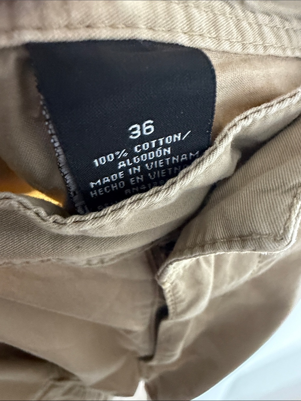 Polo Jeans Co. Ralph Lauren Khaki Cargo Shorts Military Surplus Utility Y2K - Picture 5 of 5